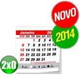 BLOCO DE CALENDÁRIO PARA COMERCIAL 2014